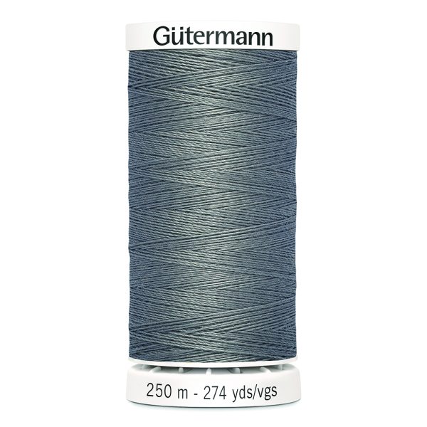 Gütermann 100% polyester (tout usage) 250m - Gris antique