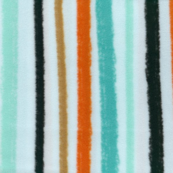 Polar rayures - Aqua