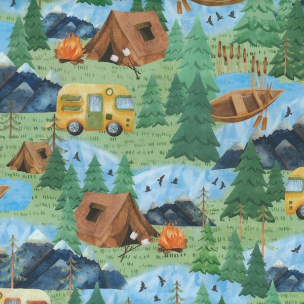 Camping en forêt