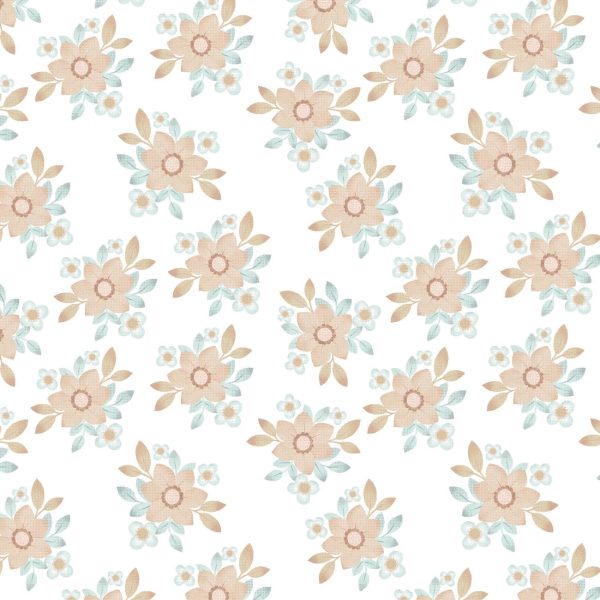 Florale - Blanc
