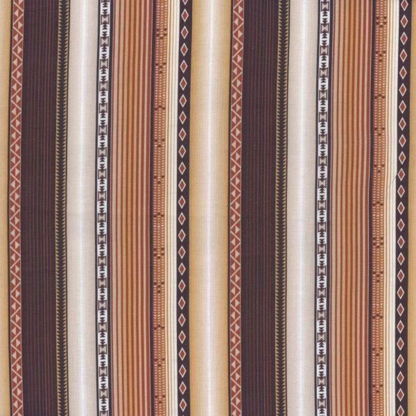 Navajo rayures - Brun