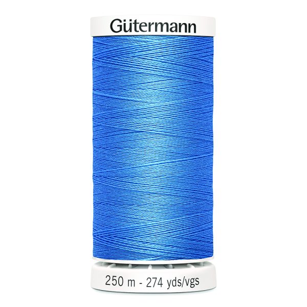Gütermann 100% polyester (tout usage) 250m - Frosty bleu