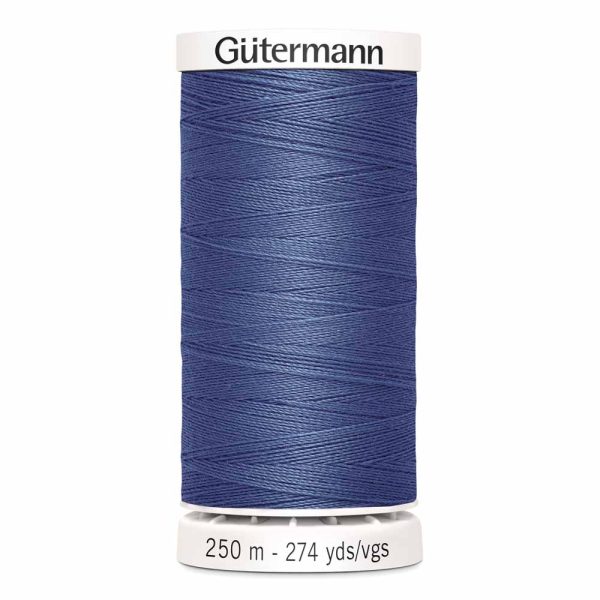 Gütermann 100% polyester (tout usage) 250m - Bleu ardoise