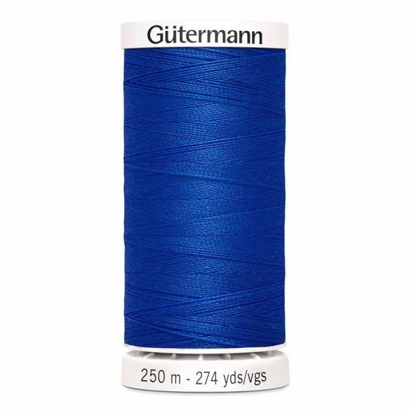 Gütermann 100% polyester (tout usage) 250m - Bleu cobalt