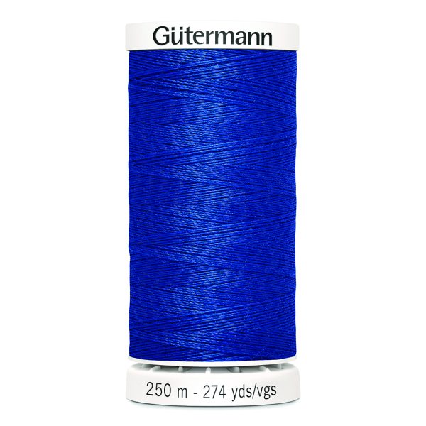 Gütermann 100% polyester (tout usage) 250m - Bleu foncé