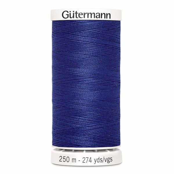 Gütermann 100% polyester (tout usage) 250m - Bleu Genève