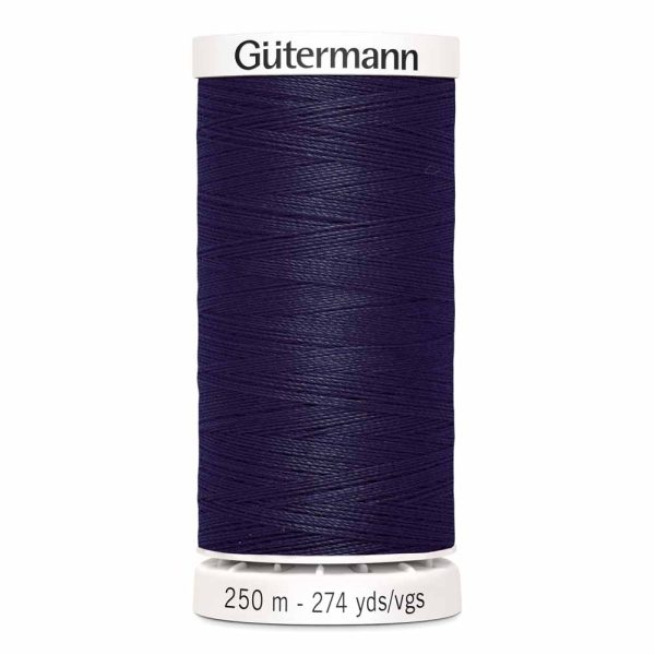Gütermann 100% polyester (tout usage) 250m - Bleu minuit