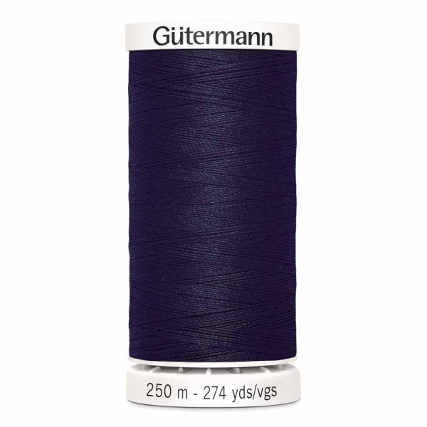 Gütermann 100% polyester (tout usage) 250m - Minuit bleu marine
