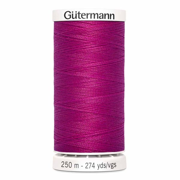 Gütermann 100% polyester (tout usage) 250m - Fuschia