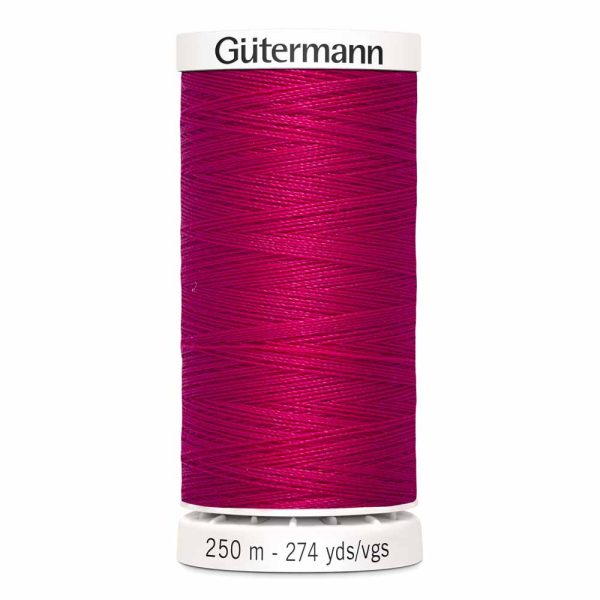 Gütermann 100% polyester (tout usage) 250m - Framboise