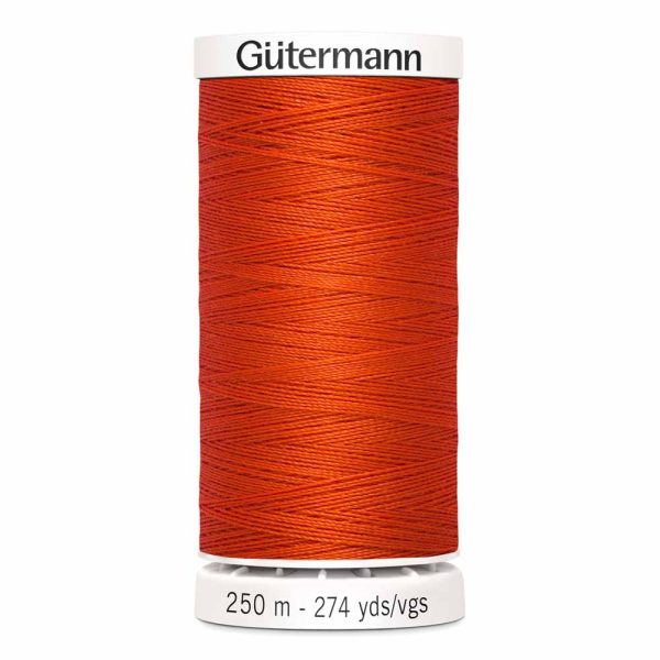 Gütermann 100% polyester (tout usage) 250m - Coquelicot