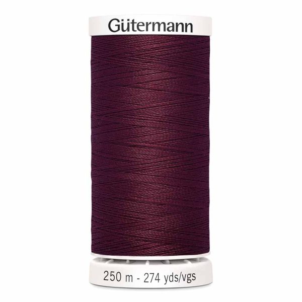 Gütermann 100% polyester (tout usage) 250m - Bourgogne