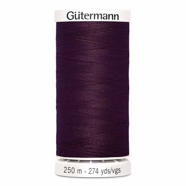 Gütermann 100% polyester (tout usage) 250m - Vin