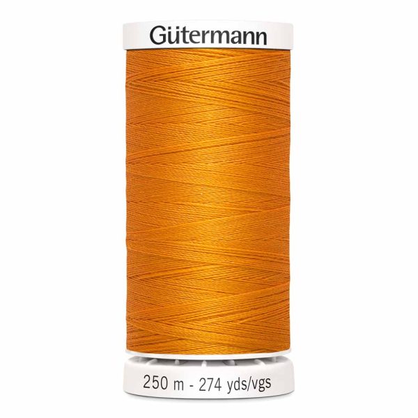 Gütermann 100% polyester (tout usage) 250m - Mandarine