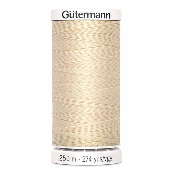 Gütermann 100% polyester (tout usage) 250m - Pongé