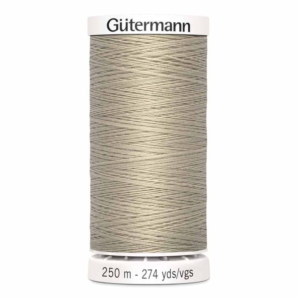 Gütermann 100% polyester (tout usage) 250m - Sable