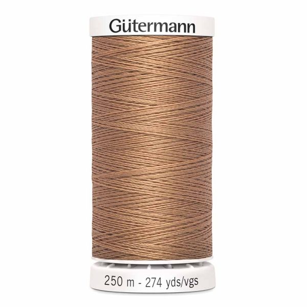 Gütermann 100% polyester (tout usage) 250m - Café beige