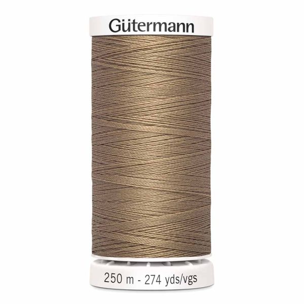Gütermann 100% polyester (tout usage) 250m - Fauve