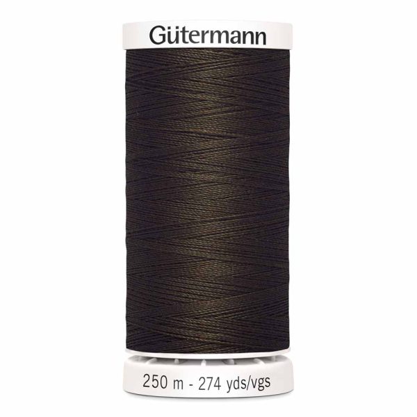 Gütermann 100% polyester (tout usage) 250m - Expresso