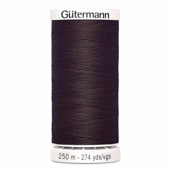 Gütermann 100% polyester (tout usage) 250m - Phoque brun