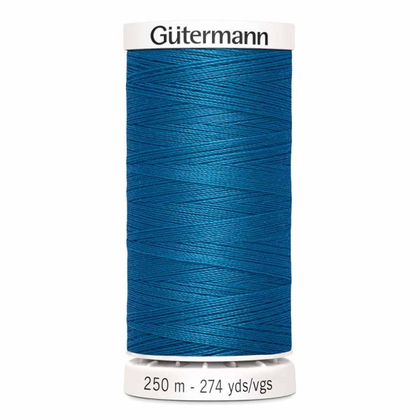 Gütermann 100% polyester (tout usage) 250m - Bleu ming