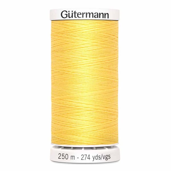 Gütermann 100% polyester (tout usage) 250m - Citron pelé