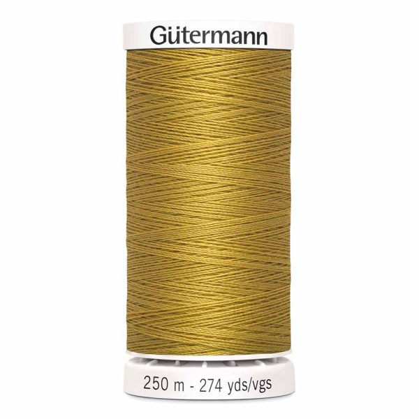 Gütermann 100% polyester (tout usage) 250m - Or