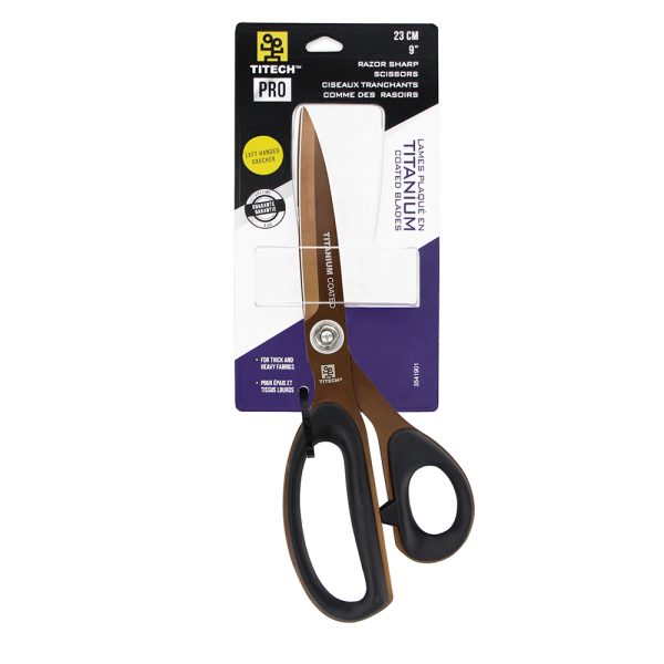 TITECH Pro 9" Ciseaux de couturière gaucher – Image 2
