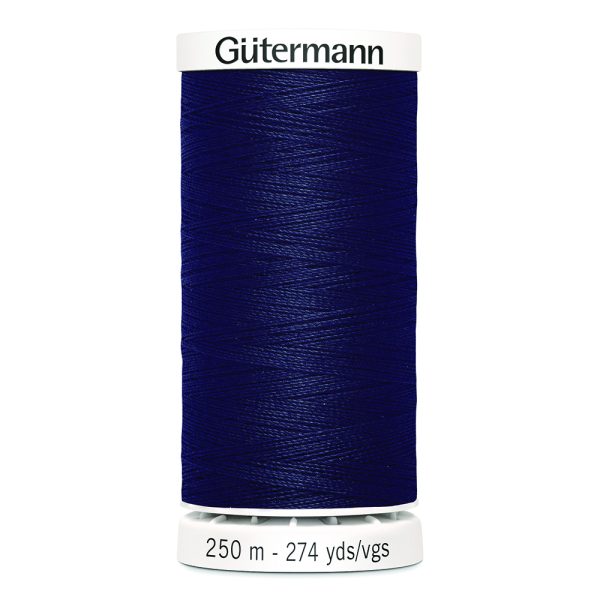 Gütermann 100% polyester (tout usage) 250m - Minuit