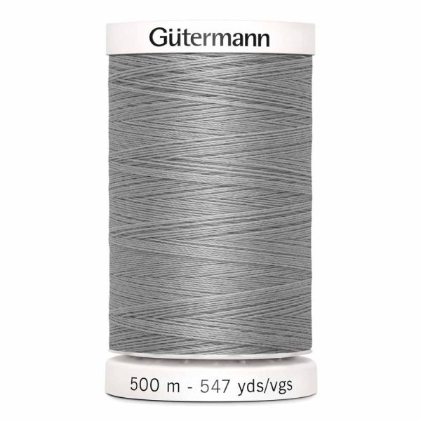 Gütermann 100% polyester (tout usage) 500m - Gris brume