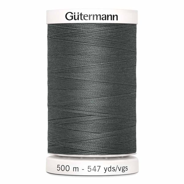 Gütermann 100% polyester (tout usage) 500m - Gris rail