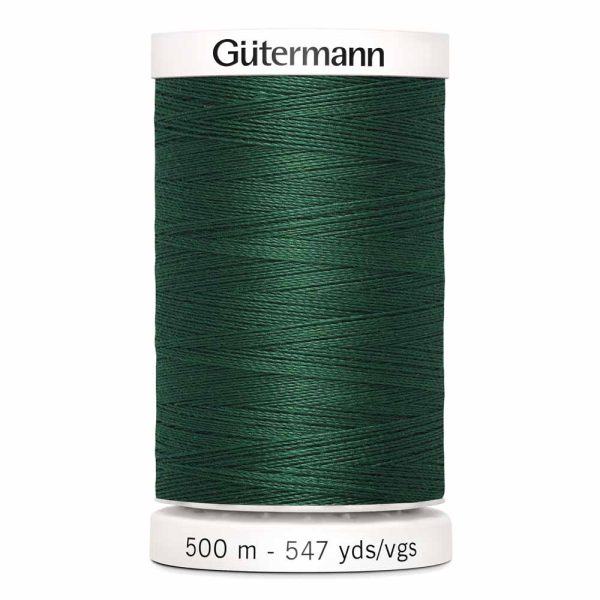Gütermann 100% polyester (tout usage) 500m - Vert foncé