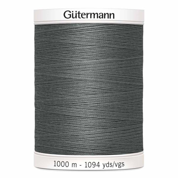 Gütermann 100% polyester (tout usage) 1000m - Gris rail
