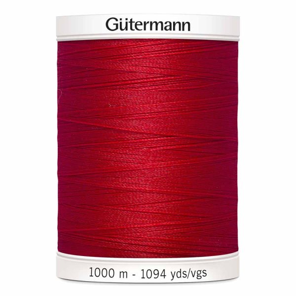 Gütermann 100% polyester (tout usage) 1000m - Écarlate