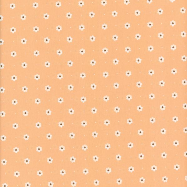 Fleurs et pois - Pêche