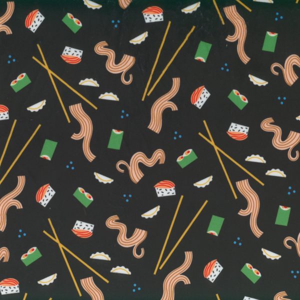 Sushis et ramens - Noir