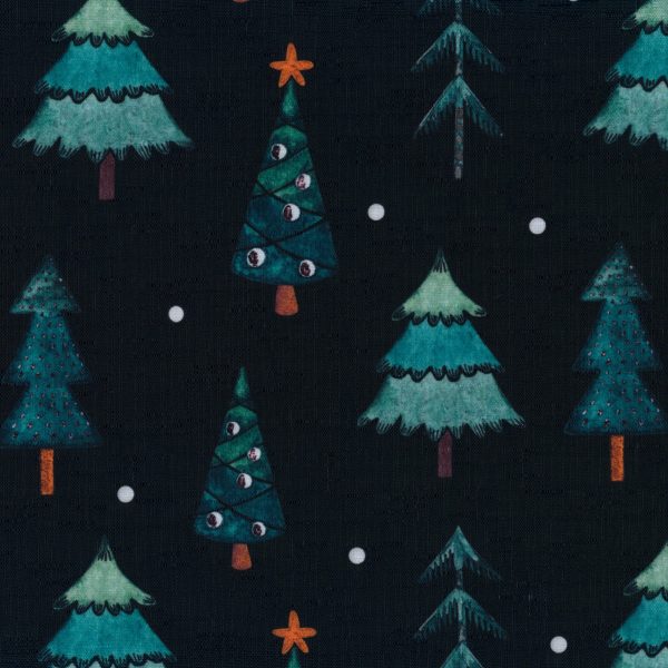 Nappe sapins - Noir