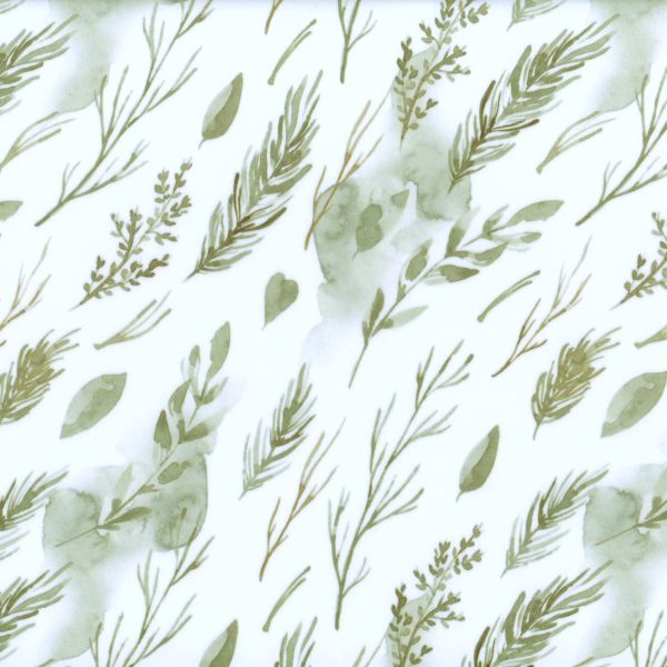 Feuillages - Blanc