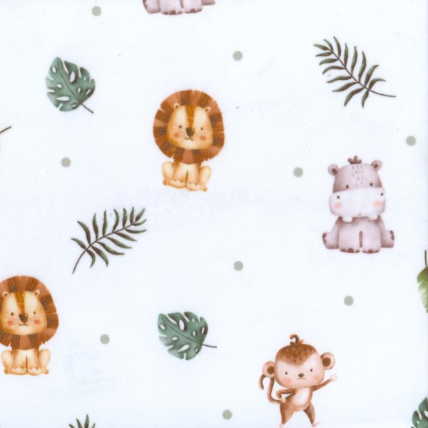 Jungle en folie - Amis - Blanc