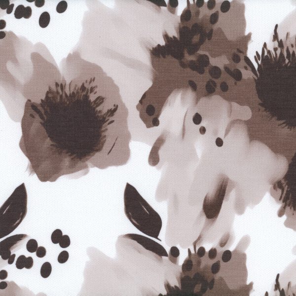 Fleurs - Brun