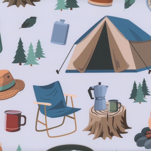 Nappe - Camping - Ivoire