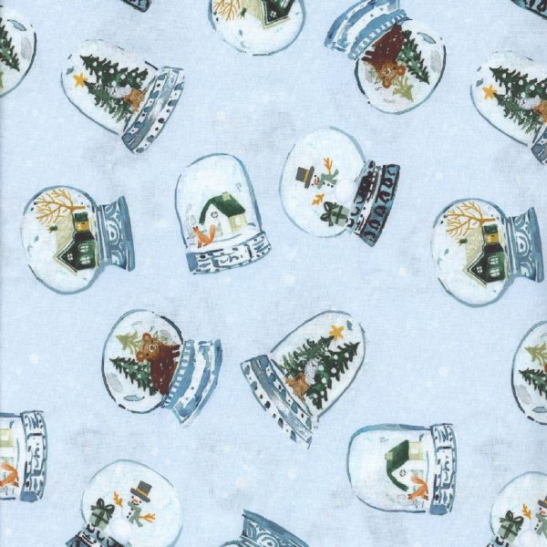 Boules de neige - Bleu pâle