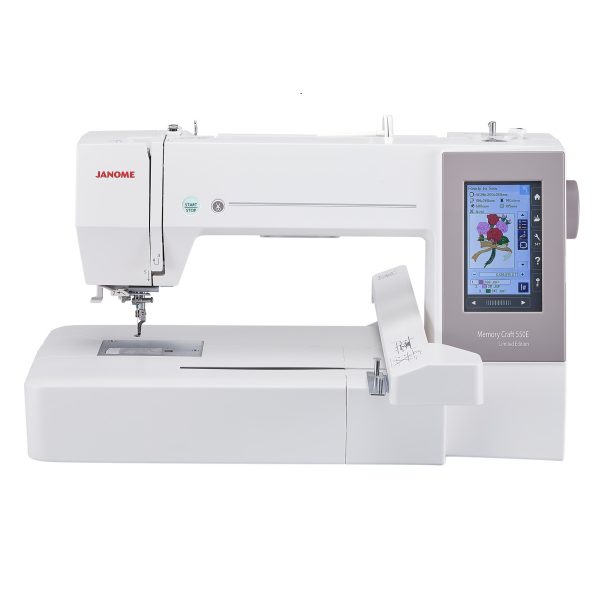 JANOME - MEMORY CRAFT 550E - LIMITED EDITION