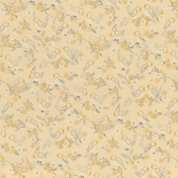 Oiseaux - Beige
