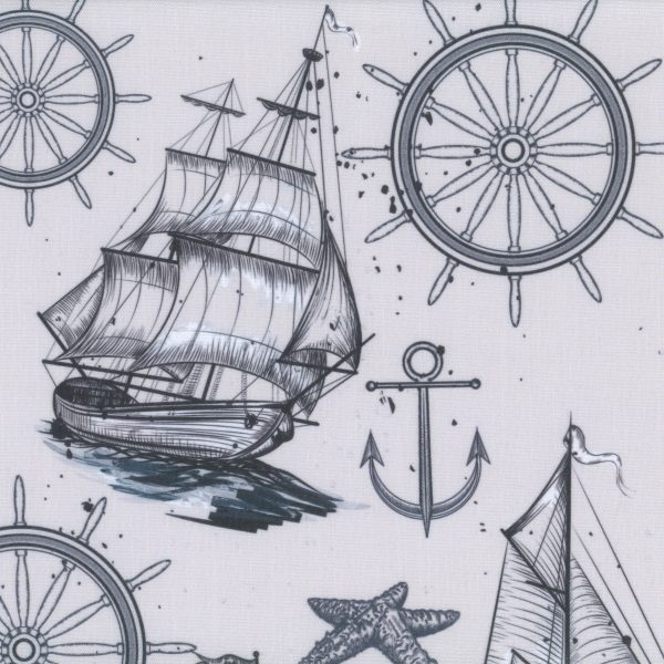 Nappe navigation - Gris pâle