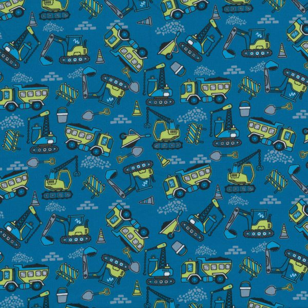 Pèle mécanique - Bleu