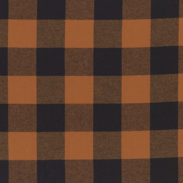 Flanelle buffalo - Rouille