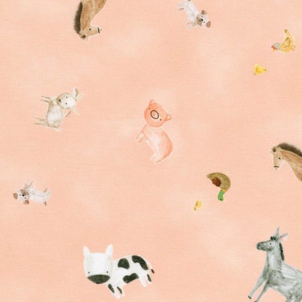 Animaux de la ferme - Rose