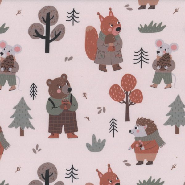 Tricot brossé - Écureuil et cie - Vert