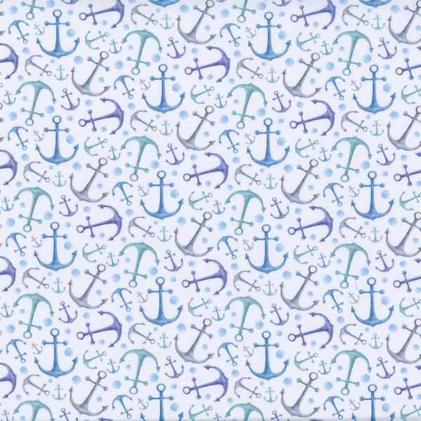 Ancres de bateau - Blanc